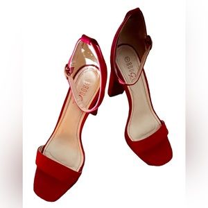 Rouge Red Heels Size 10